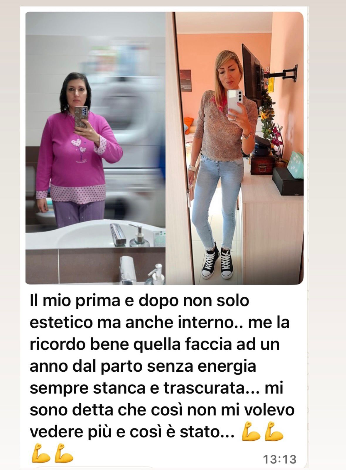 Testimonianza condivisa dalla community